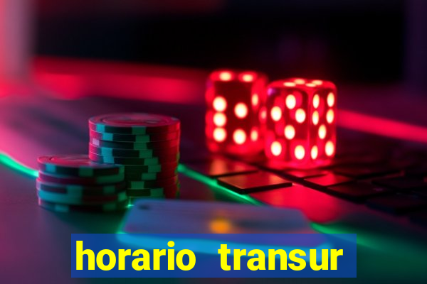 horario transur roleta santos dumont juiz de fora